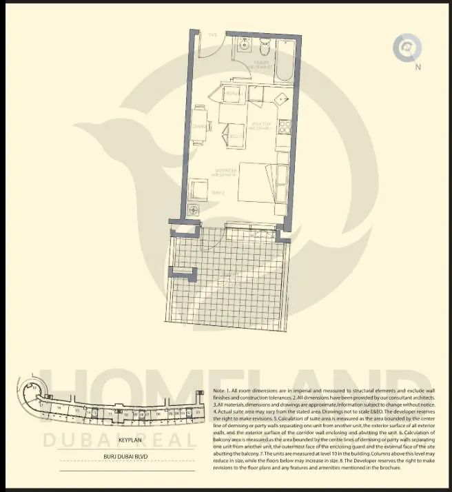 Downtown Sanctuary Studio - Burj Khalifa Dubai